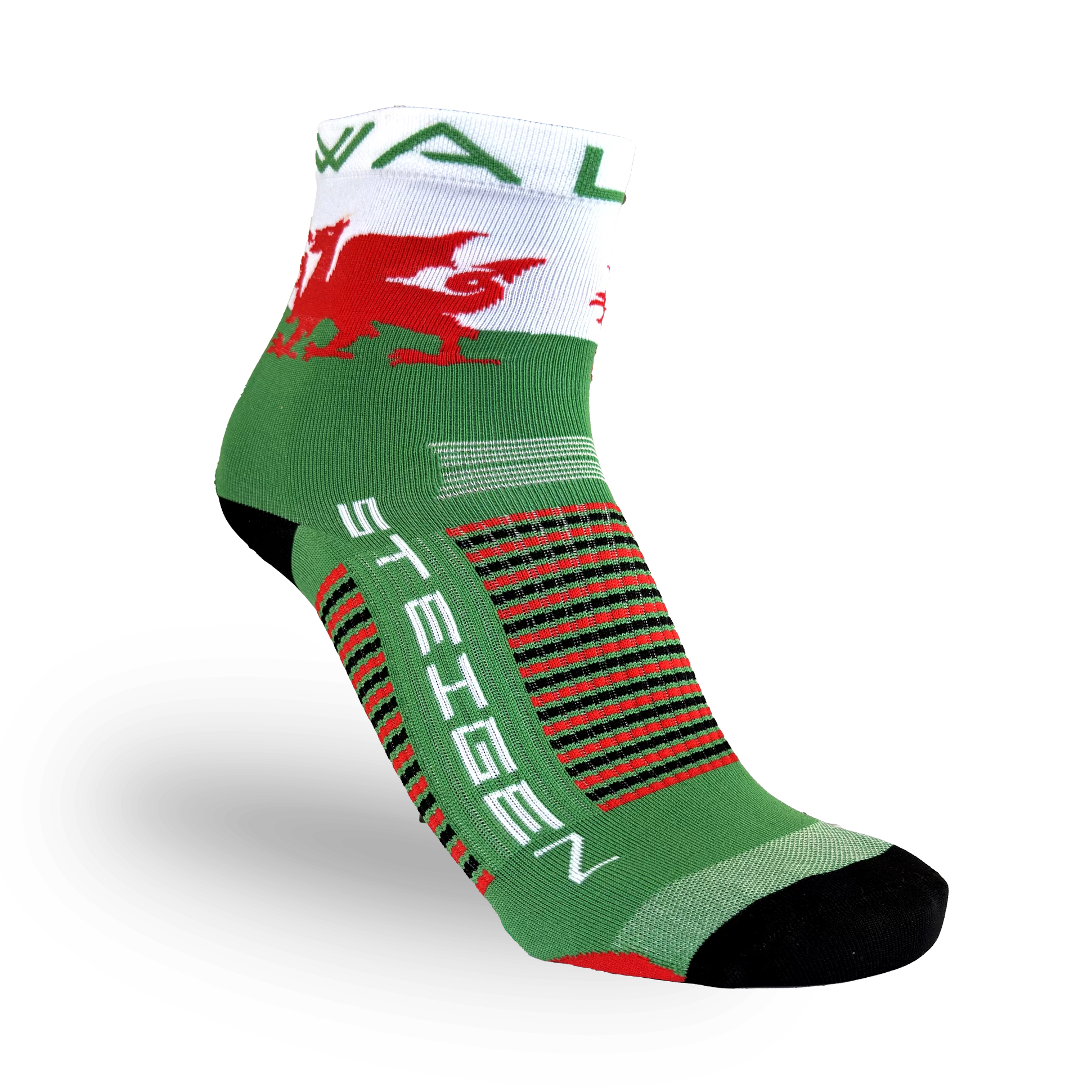Wales Running Socks ½ Length - Image 3