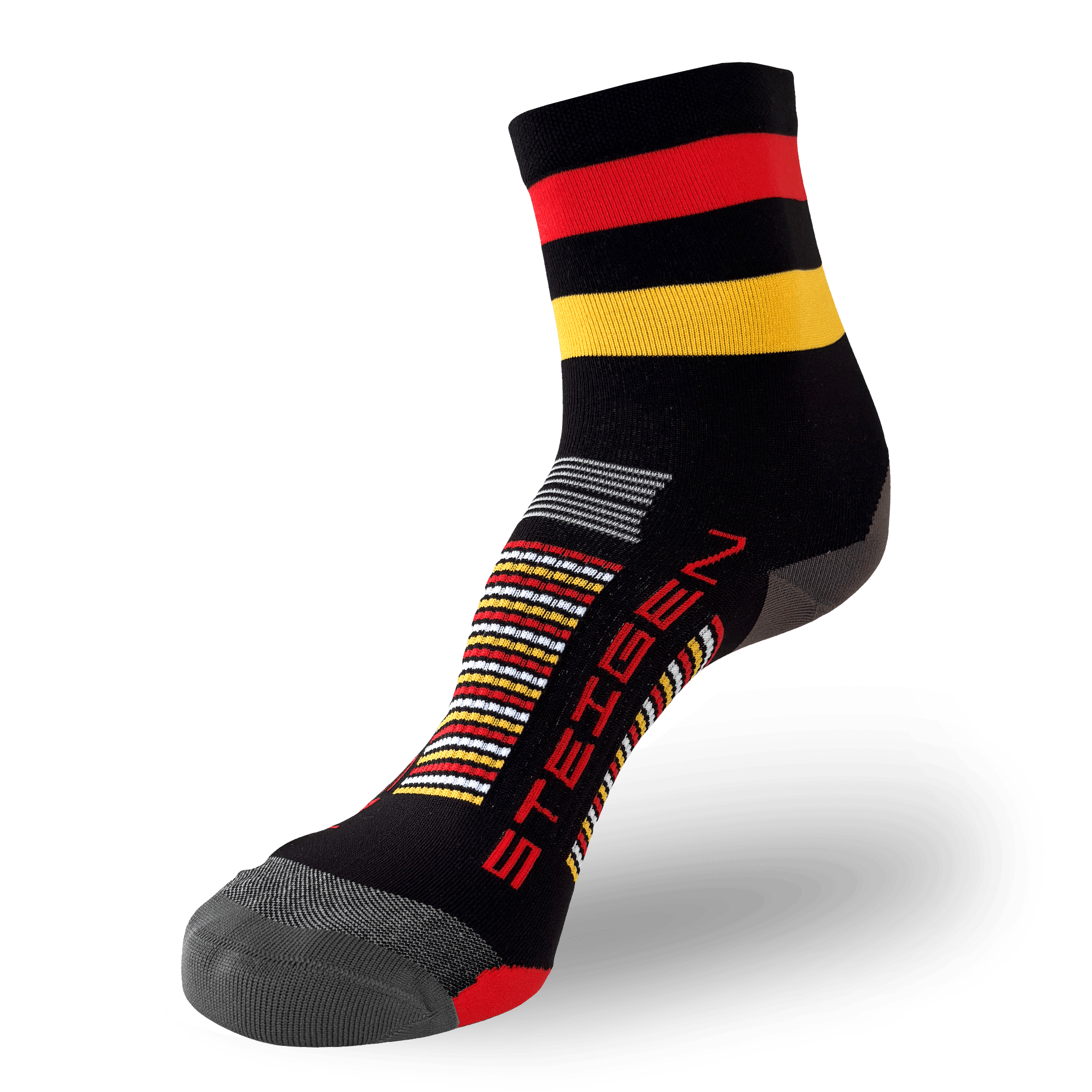 Fort Black Running Socks ½ Length